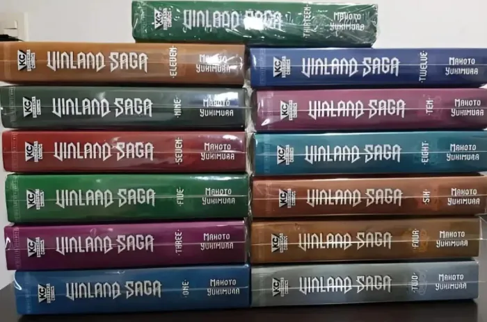 Vinland Saga 1-13 (em Inglês E Capa Dura)