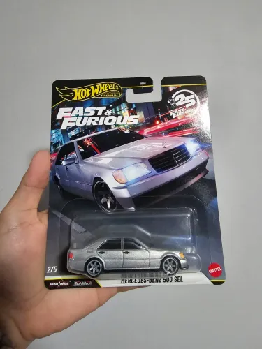 Hot Wheels Premium Velozes e Furiosos Mercedes 500 SEL Lacrado