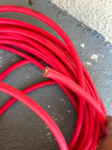 Cabo Flexível 35mm² Vermelho 0,6/1kV 90°C Corfio - 18,5m 
