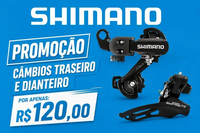 FREIOS HIDRÁULICOS SHIMANO R$ 399.00