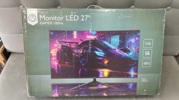 Monitor Gamer BrazilPC de 27 polegadas, modelo BPC-27R15-180.  