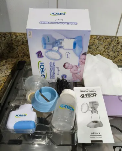 Bomba de tirar leite.
