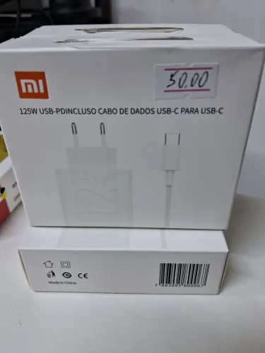 Carregador Xiomi 125 W Tipo C