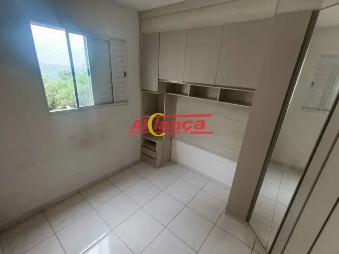 Apartamento semi mobiliado para alugar, 2 quartos,1 vaga, Pimentas - Guarulhos