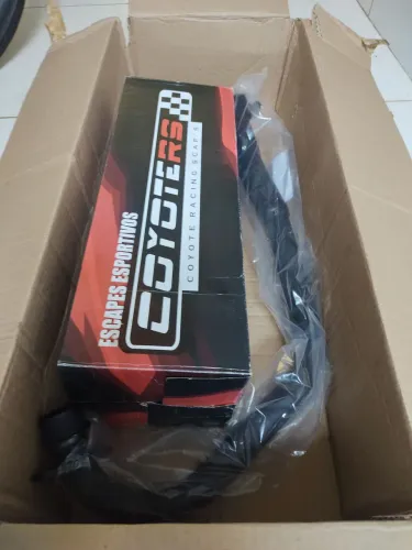 Escapamento coyote 2way Titan 150 ESD 2008