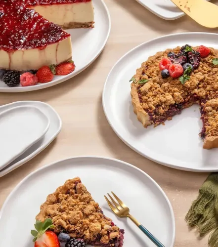 Jogo de seis pratos de sobremesa porto Brasil ( NOVO)