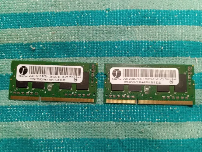 Memória DDR3 2GB (notebook)