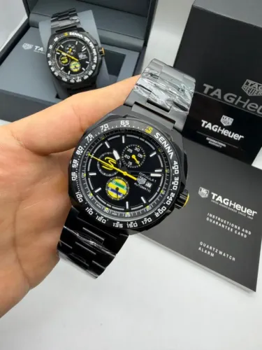 Relógio Tag Heuer Formula 1 Senna 44mm com Caixa