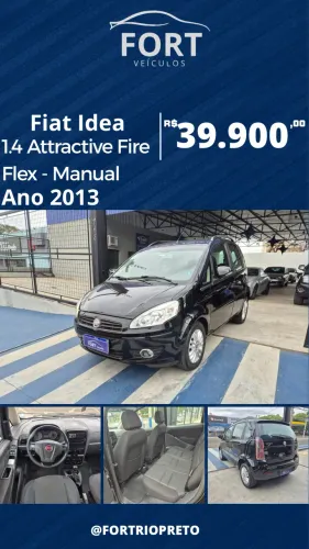 Fiat Idea Attractive 1.4 Fire Flex 8V 5P 2013