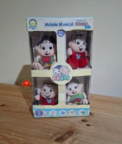 Mobile Musical Giratório Pelúcia Turma da Mônica Baby NOVO