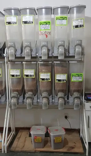 Dispenser para ração com 10 módulos 