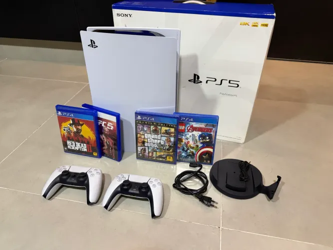 PlayStation 5 825GB Mídia física