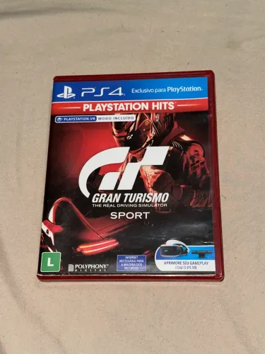 Gran Turismo Sport PS4 - Mídia Física Origi