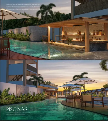 CASA CONDOMÍNIO EM SANTO AMARO COM 3 SUÍTES