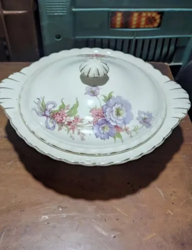 Sopeira de porcelana inglesa da marca J & G Meakin