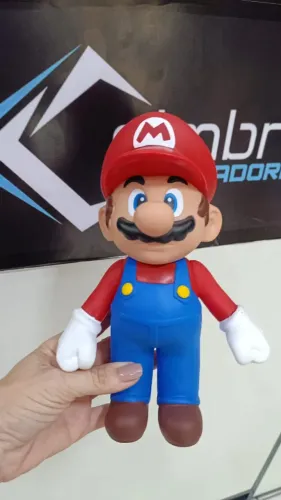Boneco Super Mario Colecionavel 23cm - Brinquedo Boneco Mario - Loja Coimbra Entrega