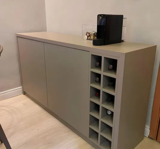 Buffet Com Nichos Adega L 1.50 M