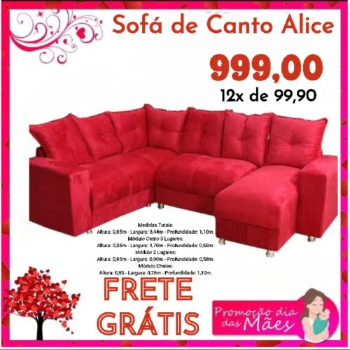 Promoção de sofá 
