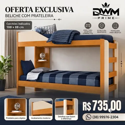 Beliche com pasteleira