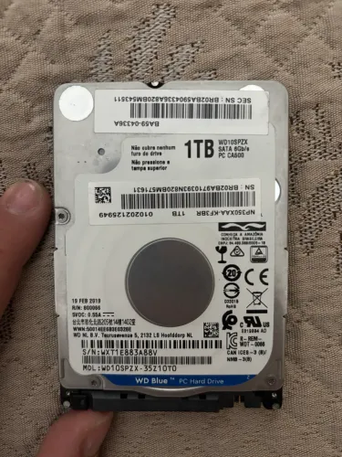 HD WD Blue 1TB - 2,5? SATA
