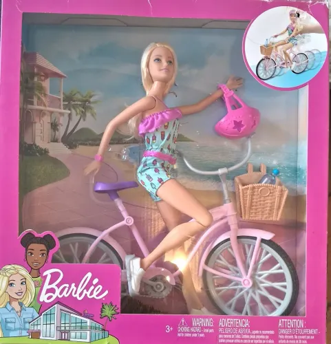 Barbie - Doll & Bike