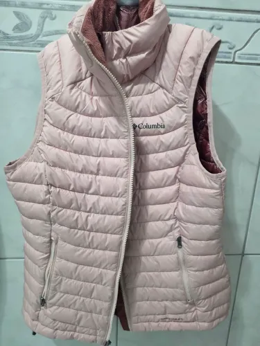 Colete columbia Omni Heat Rosa Tamanho Xs, pouco usado