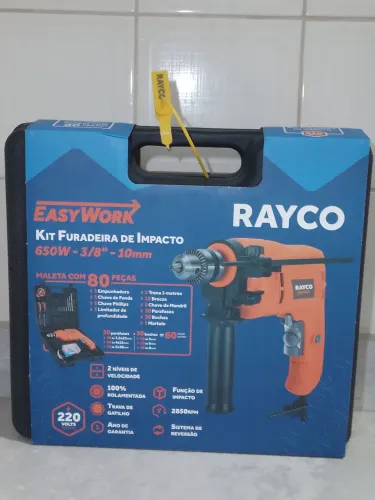 Kit Furadeira de Impacto Rayco 220V 