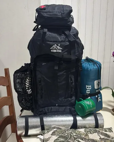 Mochila Trilha Camping Confort 60l (usada em excelente estado)