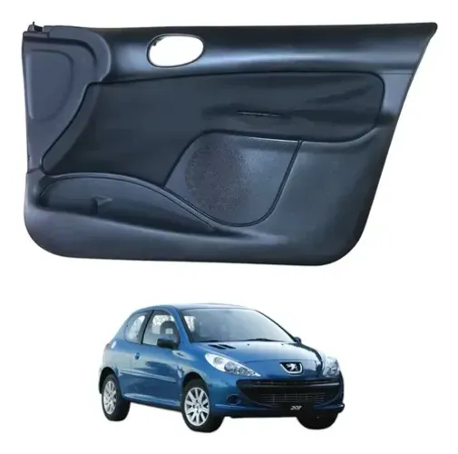Forro Porta Dianteiro Direito Peugeot 207 2011 2012 Manual