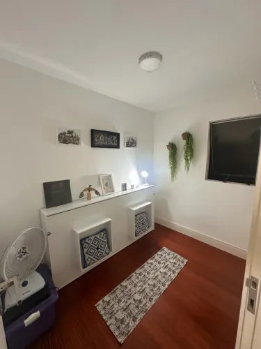 Cama de Parede Dobrável Retrátil - Branca - Sem Colchão 