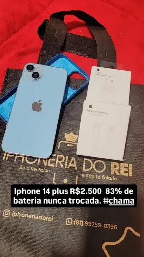IPHONE 14 PLUS 128GB semi novo