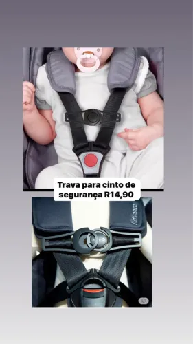 Trava para cinto de segurança