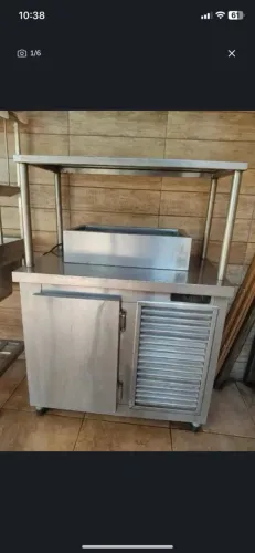 balcão refrigerado/congelador tipo cuba