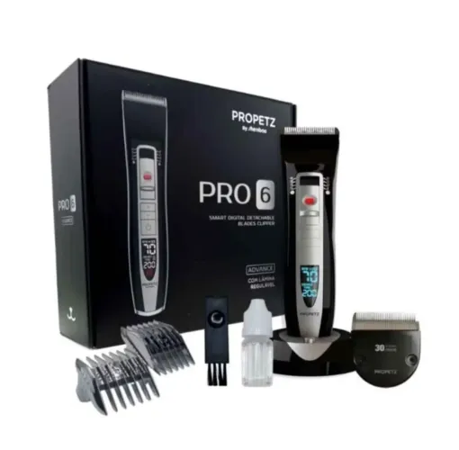 Máquina de tosa profissional Propetz Pro 6 mais três lâminas F7; F4 e F3.