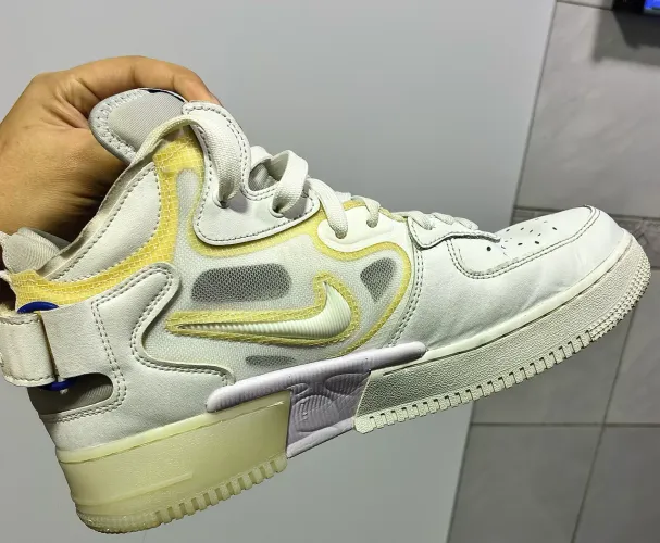 Vendo Nike Air Force 1 Mid React Summit White Original (usado)