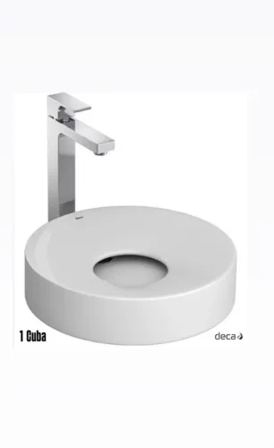 Cuba de apoio cilíndrica DECA - modelo L 126.17 (NOVA, na embalagem!)