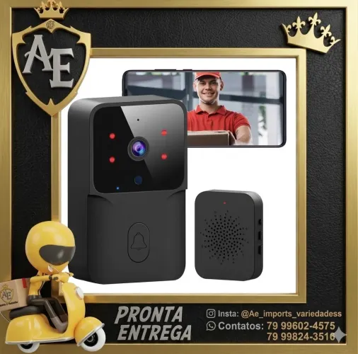 Interfone Wifi com câmera 