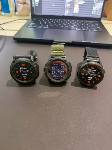 Relógios Garmin: Forerunner 965 + Instinct 3 AMOLED Tactical + Instinct 2X Solar Tactical