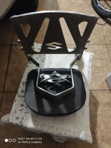 Encosto Traseiro para garupa ou Sissy Bar.