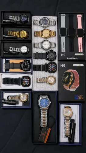 Relógio pordegar luxo e relógios smartwatch