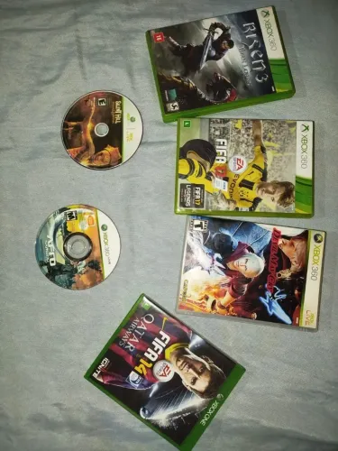 Vendo jogos de Xbox 360 e 0ne