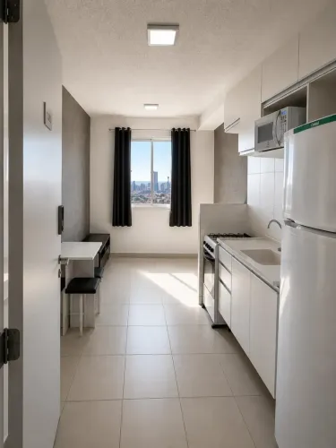 APARTAMENTO MOBILIADO PARA LOCAÇÃO NA MOOCA | 2 DORMITÓRIOS | 35 m² | COM LAZER | PERTO DO