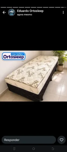 Cama de solteiro 10 centímetros apenas