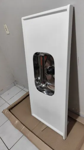 " Vendo "Pia De Pedra -Com Cuba Inox ( Preta ou Branca) _NOVAS