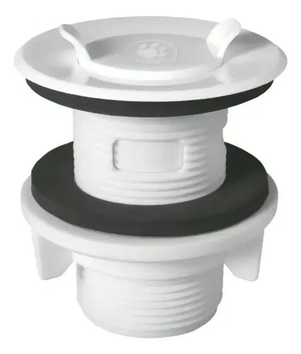 Válvula De Escoamento Para Tanque Pvc 1.1/4 Tigre Cor Branco