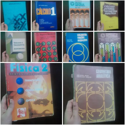 Livros de Exatas para Graduação e Concursos