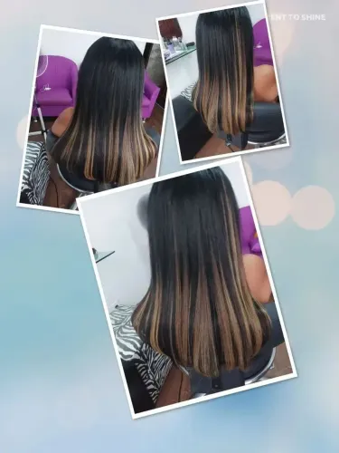 Manutenção de mega hair 220 reais 