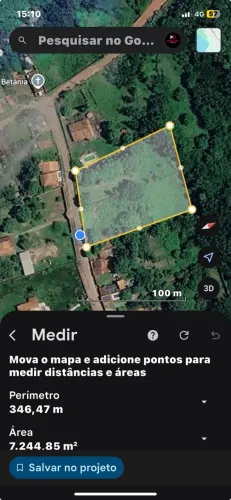 VENDO TERRENO ESTRADA DA MAIOBA 7800M² TODO DOCUMENTADO RUA ASFALTADA