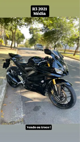 Yamaha r3 2021 impecável