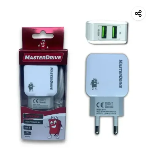 Carregador MasterDrive Turbo USB para Tipo C